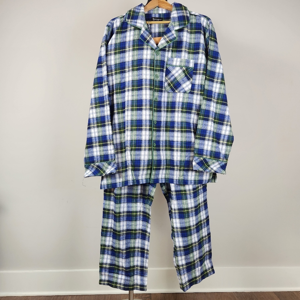 NWOT PAJAMAGRAM Heritage Plaid Flannel Pajamas